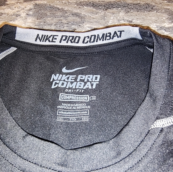 Men's Nike Combat Compression Shirt Brand New with tags sz 2XL - Picture 5 of 5